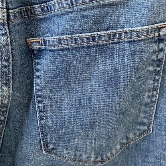 Lucky Brand High Rise Mom Jeans Drew 6/28 Ankle Medium Wash Denim Womens Casual - Picture 11 of 14